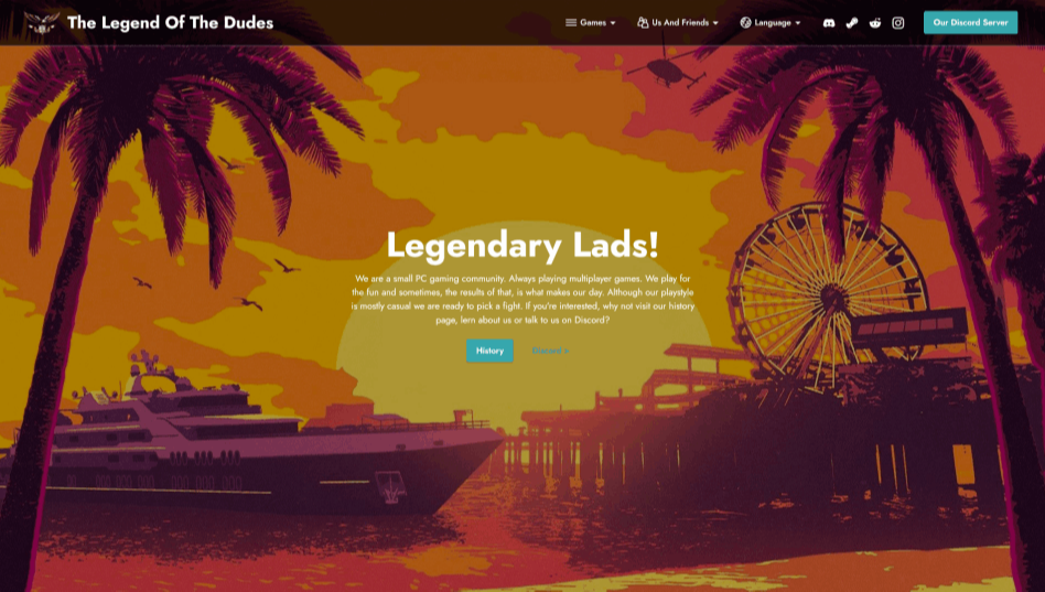 The first version of our website finally hit the web!